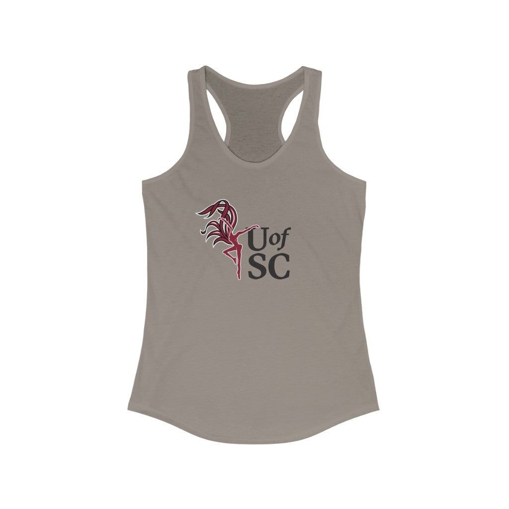 SC Gamecocks Women's Ideal Racerback Tank