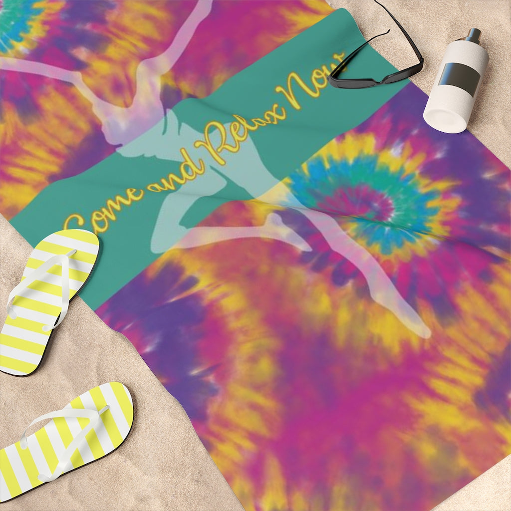 Come & Relax Tie Dye Towel