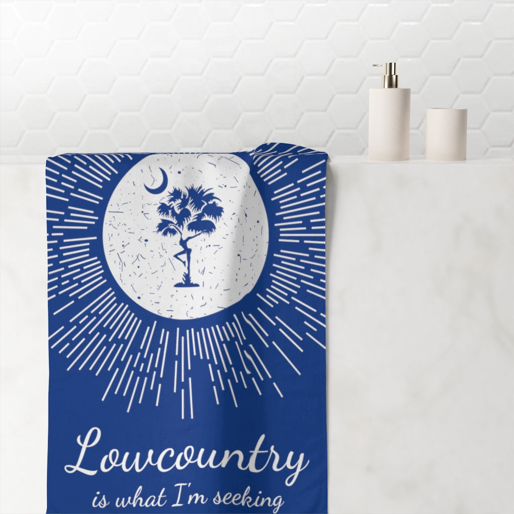 Blue Lowcountry Towel