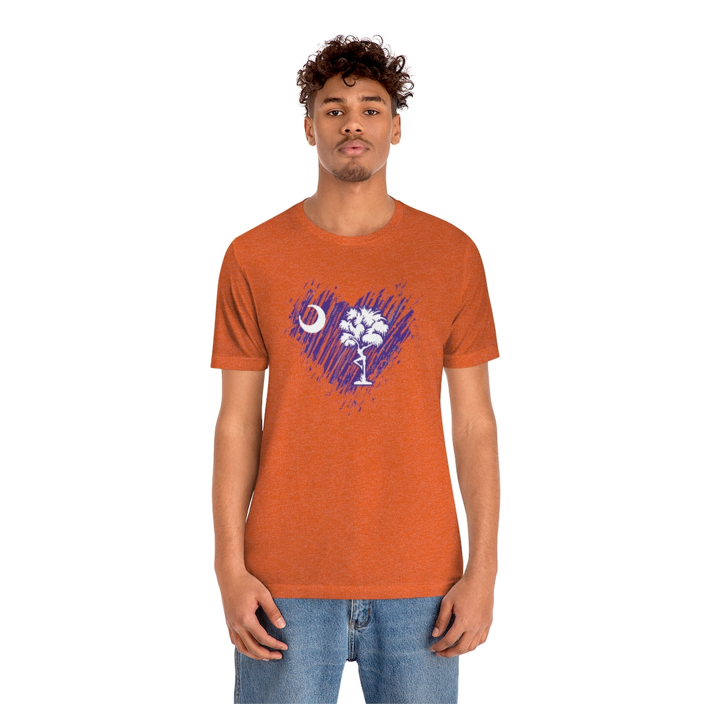 SC Heart Unisex Jersey Short Sleeve Tee