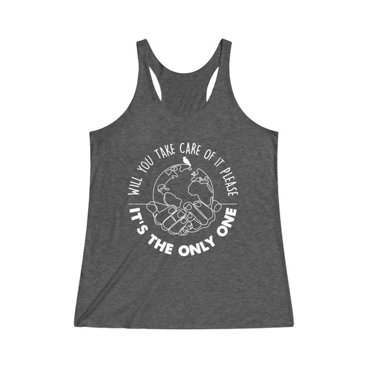 NEW! Women's Raven Tri-Blend Racerback Tank