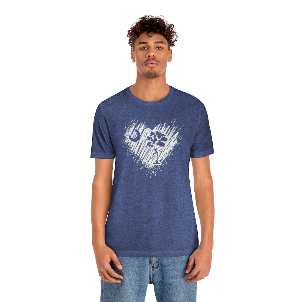 SC Heart Unisex Jersey Short Sleeve Tee