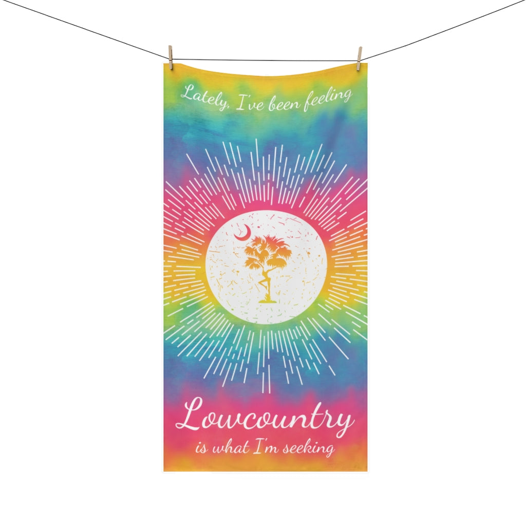 Tie Dye Lowcountry Towel