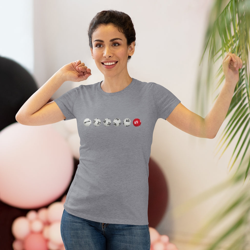 B*tches Love Powerball Women's Triblend Tee