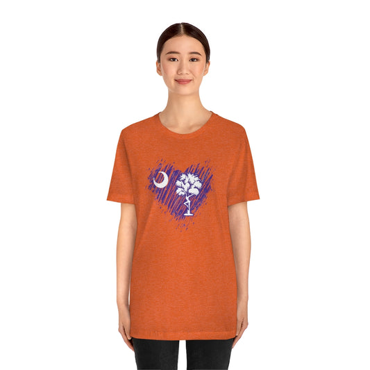 SC Heart Unisex Jersey Short Sleeve Tee
