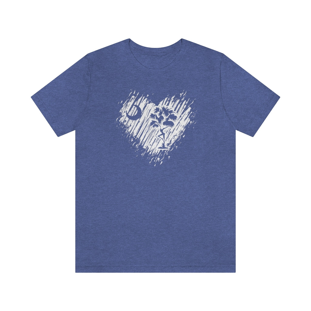 SC Heart Unisex Jersey Short Sleeve Tee