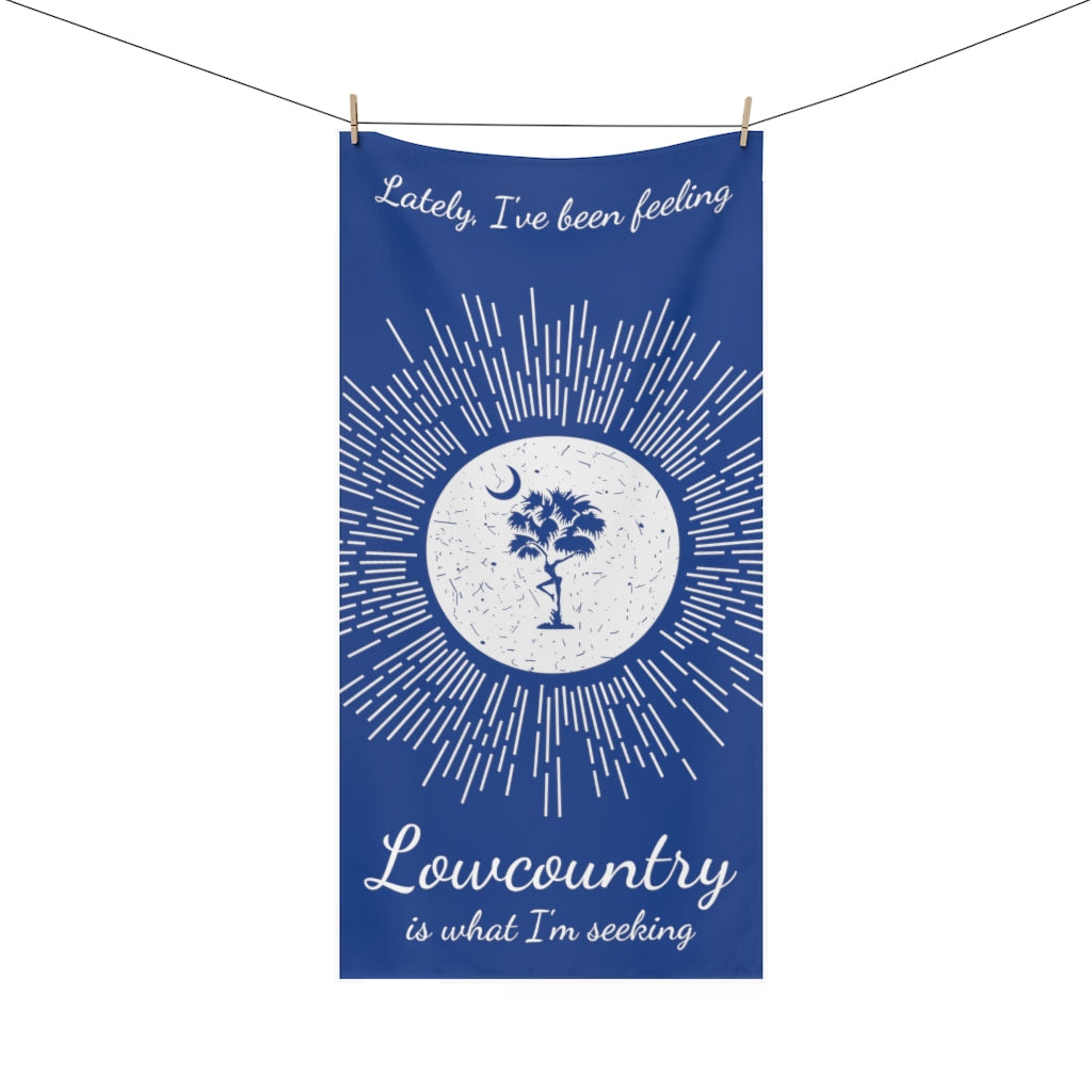 Blue Lowcountry Towel