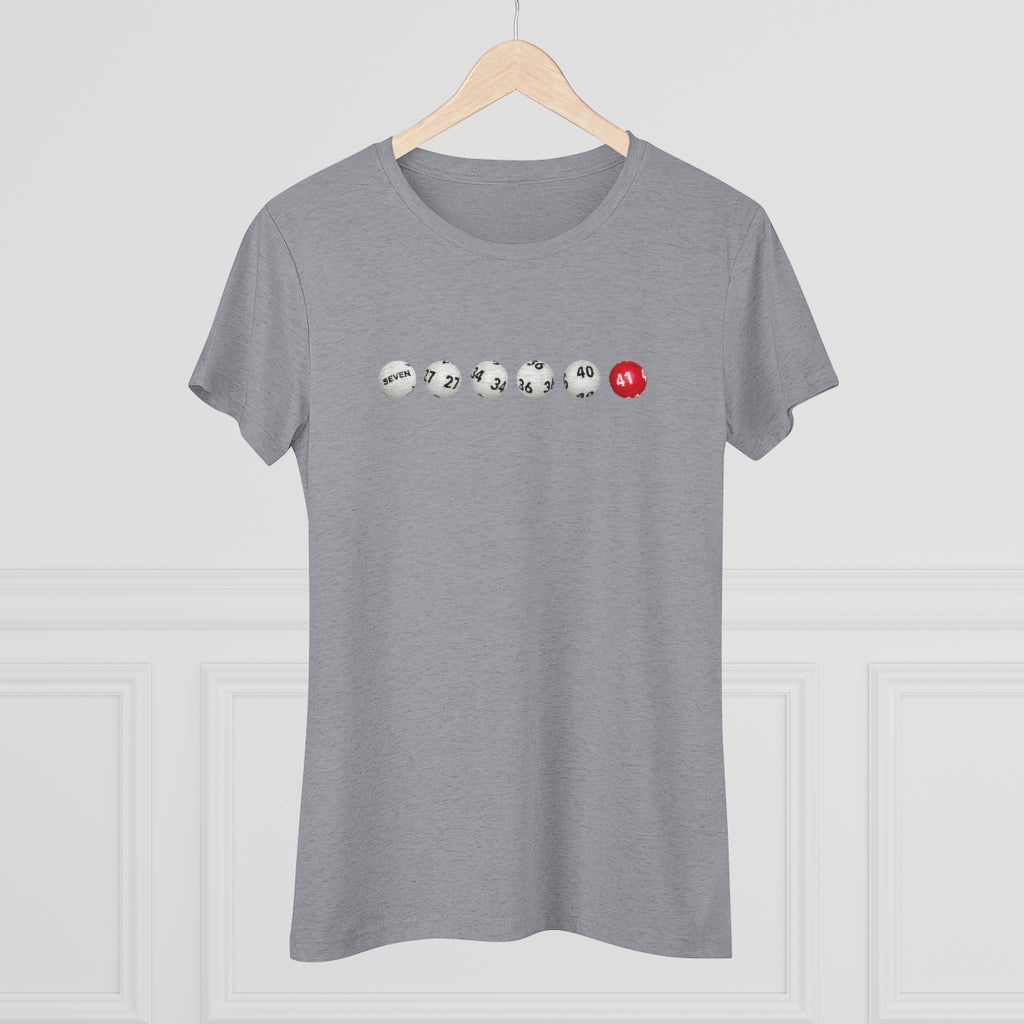 B*tches Love Powerball Women's Triblend Tee
