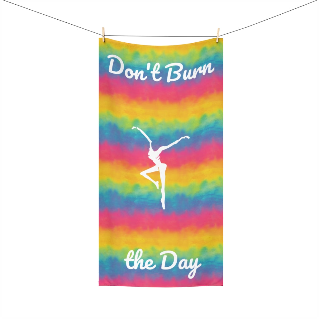 Don't Burn Rainbow Towel