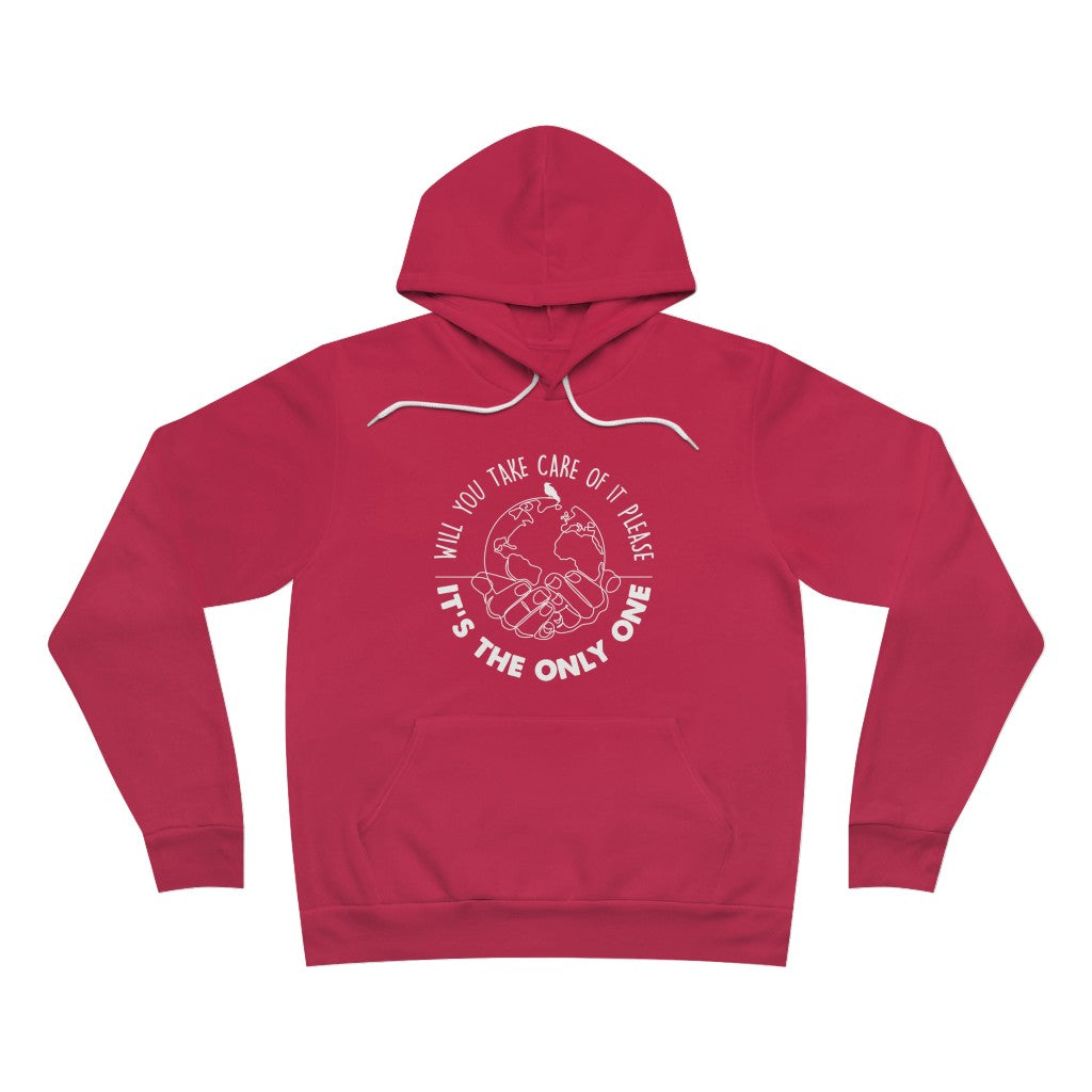 Raven Bella Canvas Soft Fleece Pullover Hoodie