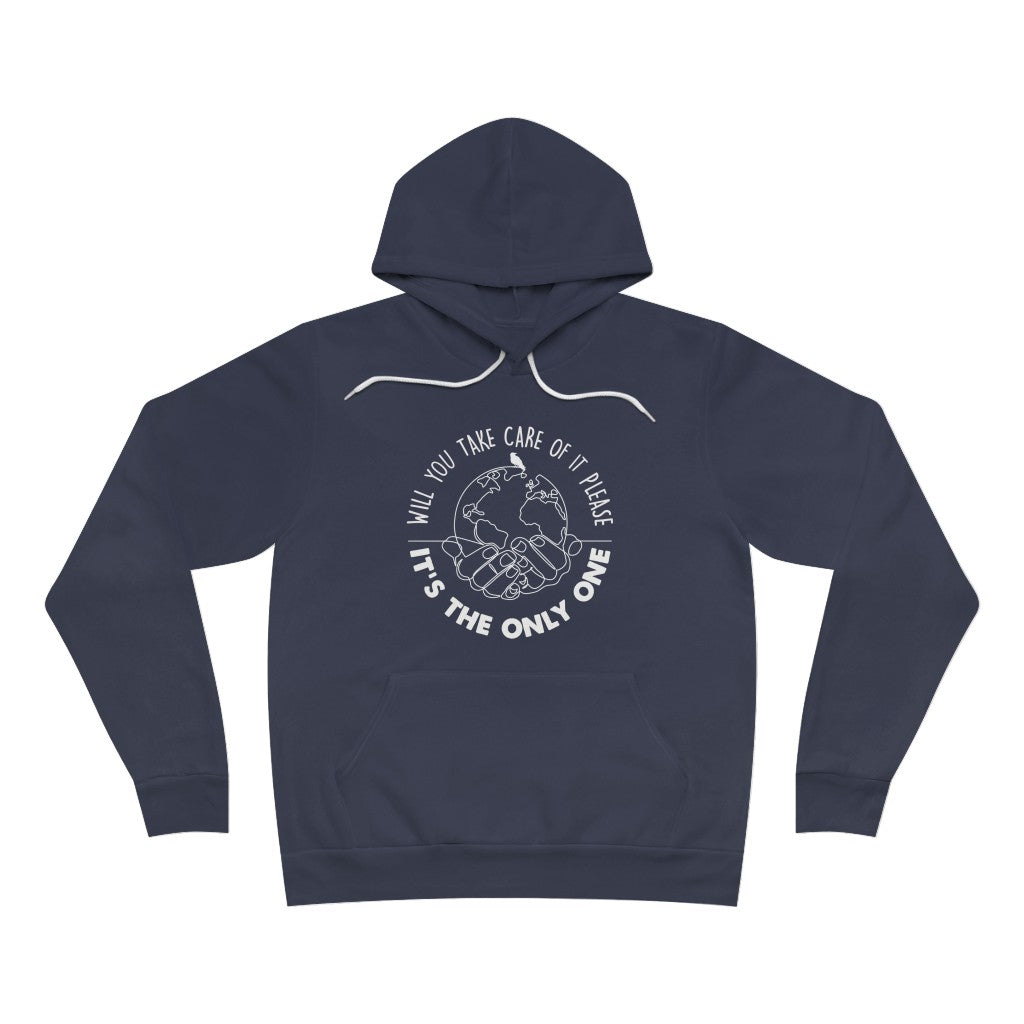 Raven Bella Canvas Soft Fleece Pullover Hoodie