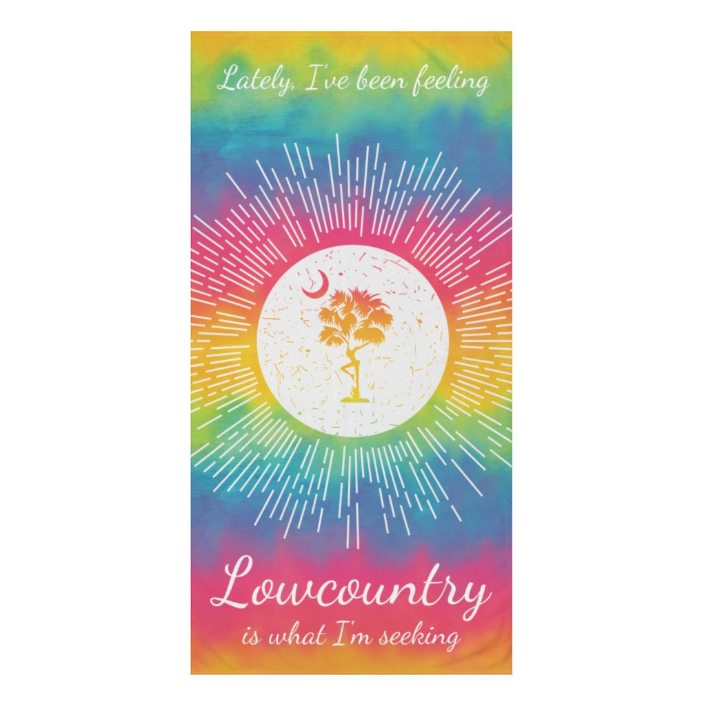 Tie Dye Lowcountry Towel