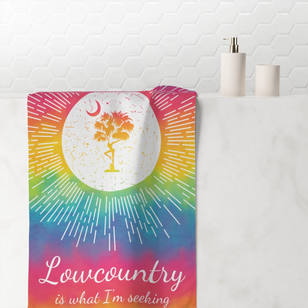 Tie Dye Lowcountry Towel
