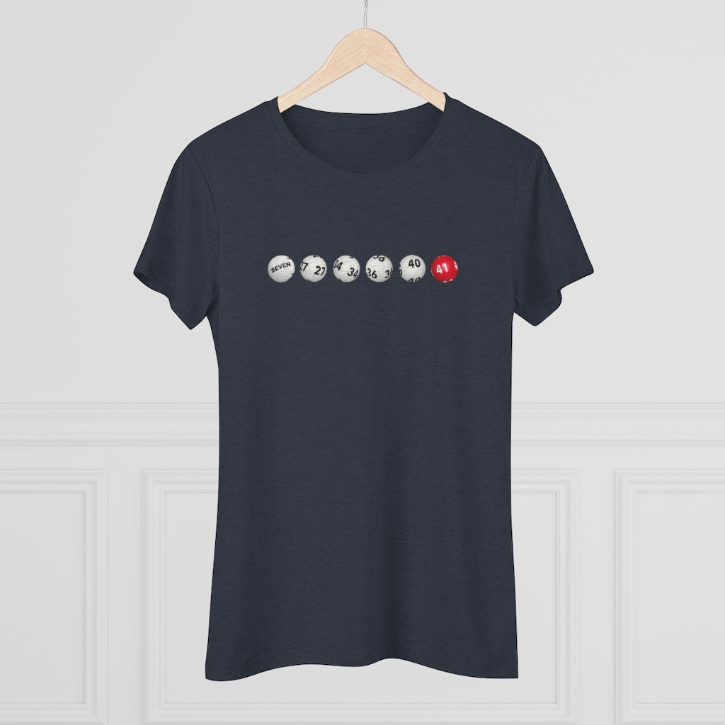 B*tches Love Powerball Women's Triblend Tee