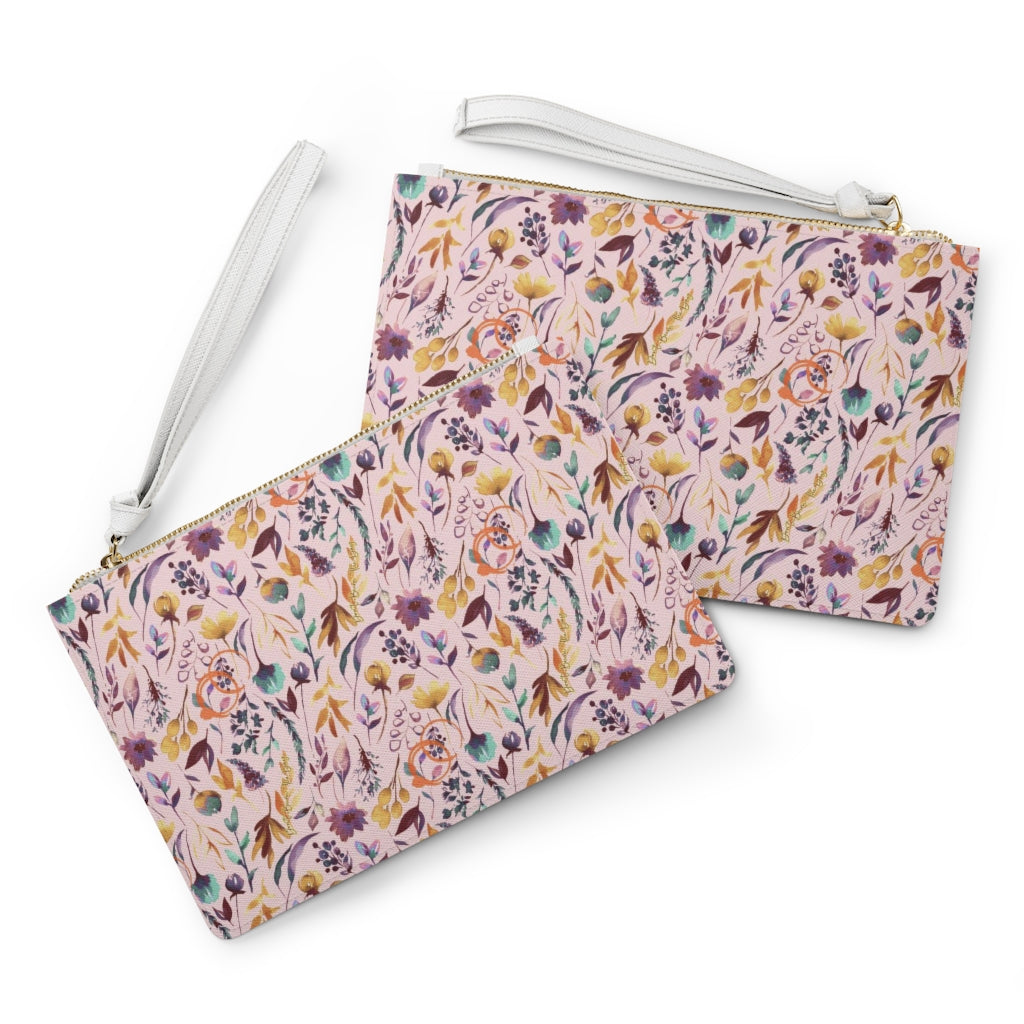 Pink Burn the Day Clutch Bag