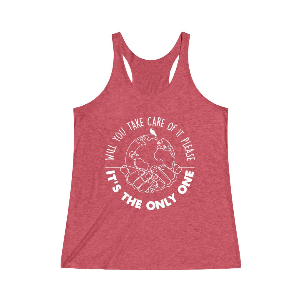 NEW! Women's Raven Tri-Blend Racerback Tank