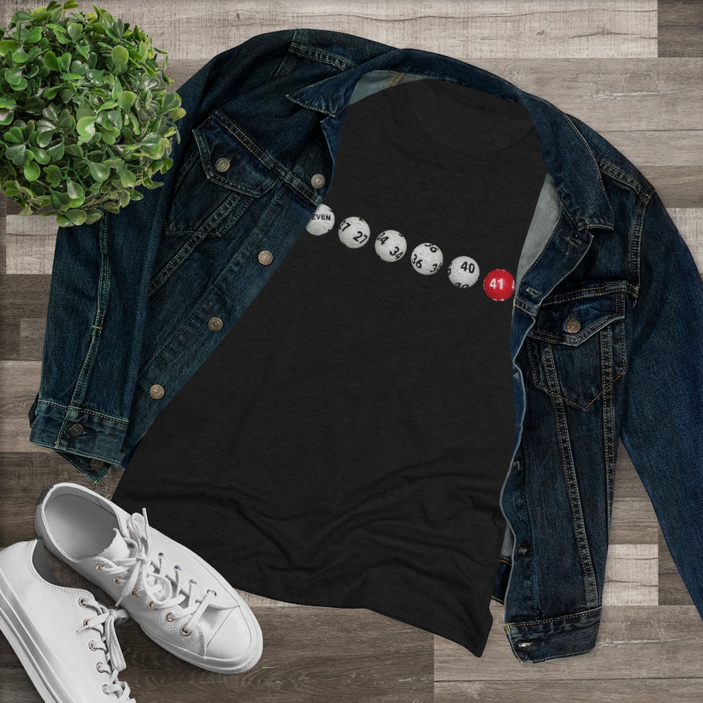 B*tches Love Powerball Women's Triblend Tee