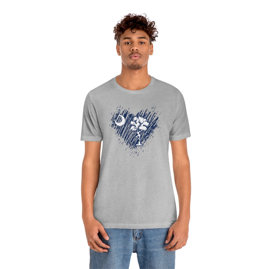 SC Heart Unisex Jersey Short Sleeve Tee