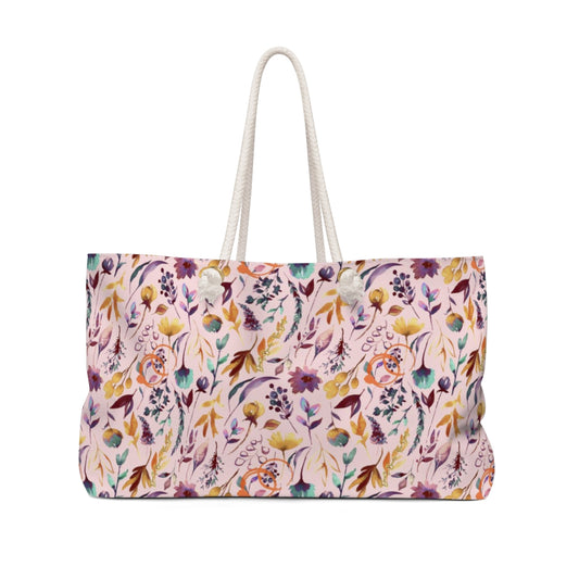 Purple Burn The Day Weekender Bag