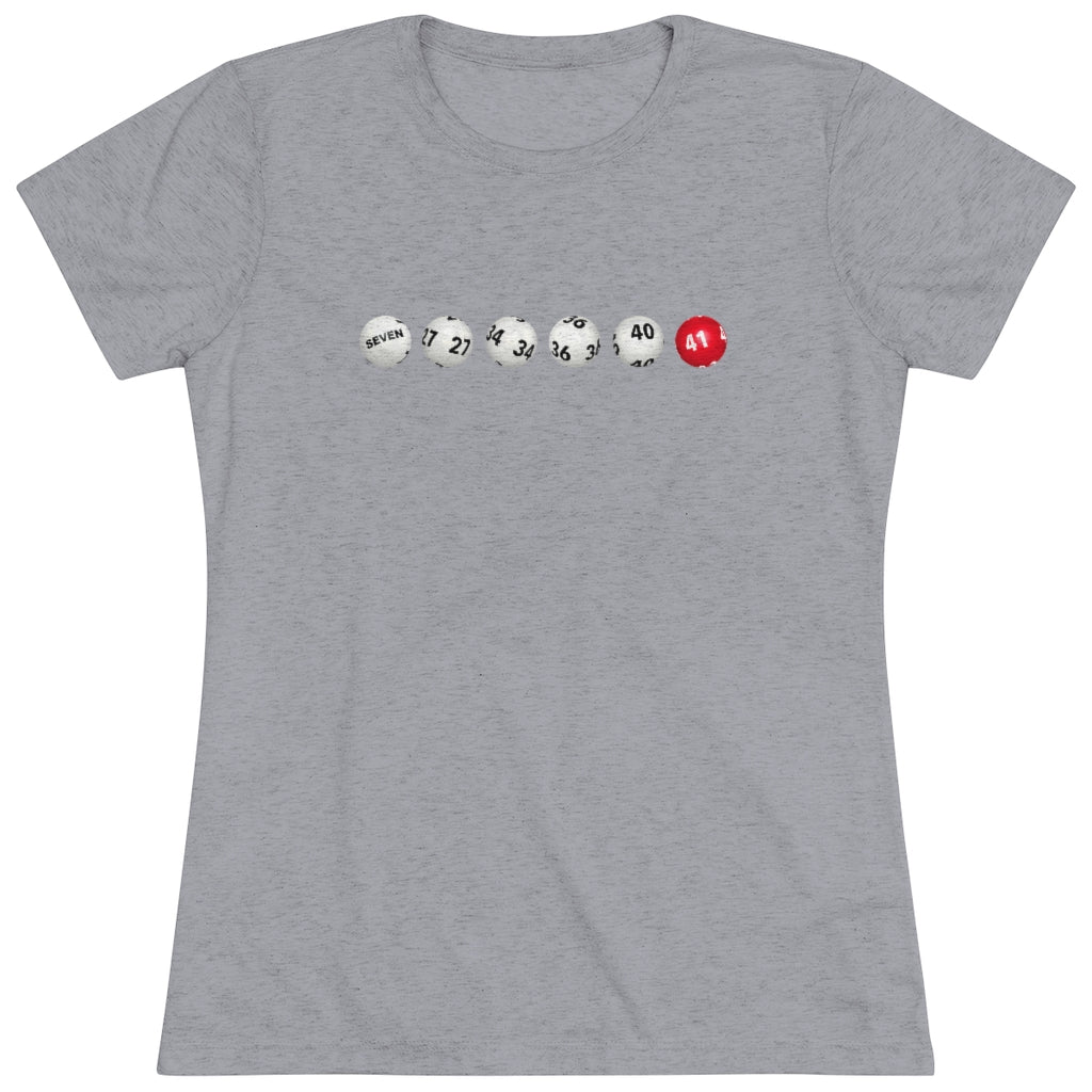 B*tches Love Powerball Women's Triblend Tee
