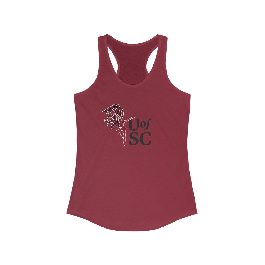 SC Gamecocks Women's Ideal Racerback Tank
