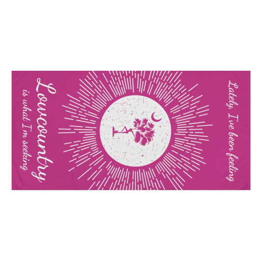 Pink Lowcountry Towel