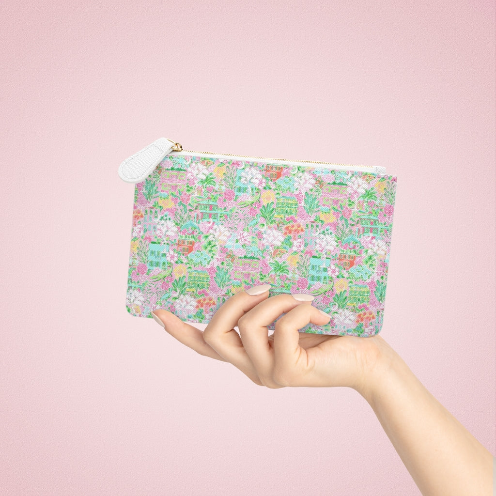 Charleston Trippin Lillies Mini Clutch Bag