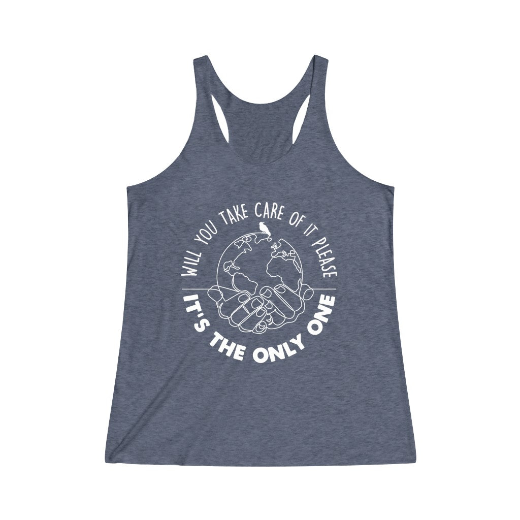 NEW! Women's Raven Tri-Blend Racerback Tank