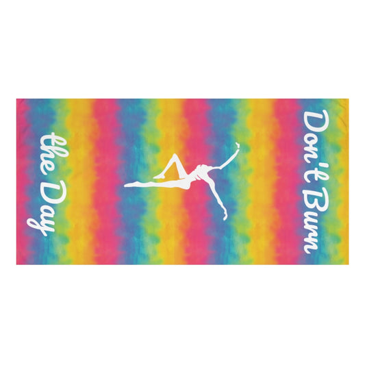 Don't Burn Rainbow Towel