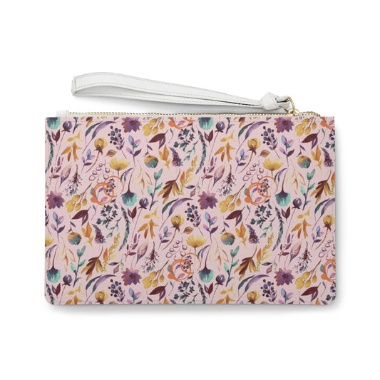 Pink Burn the Day Clutch Bag