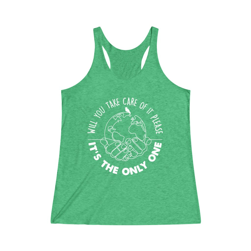 NEW! Women's Raven Tri-Blend Racerback Tank