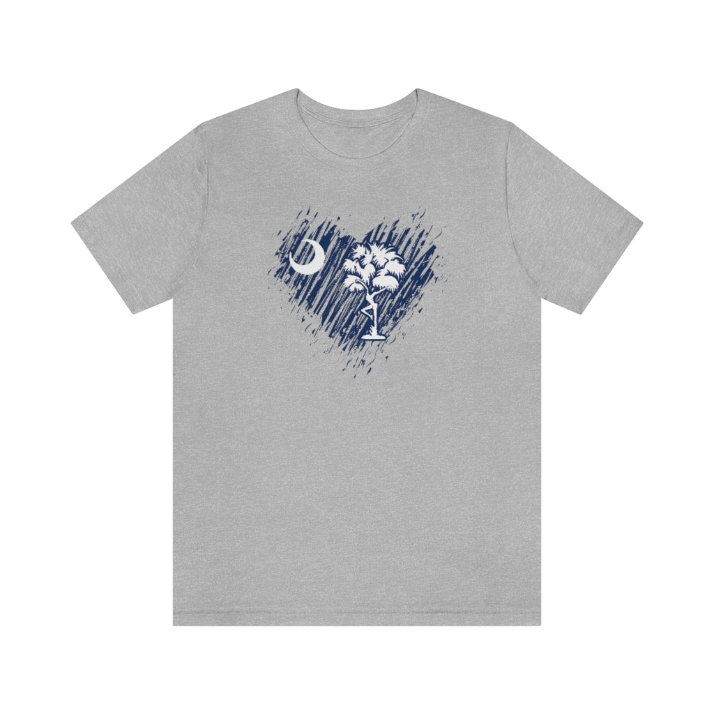 SC Heart Unisex Jersey Short Sleeve Tee