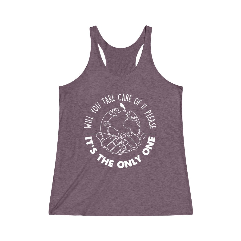 NEW! Women's Raven Tri-Blend Racerback Tank