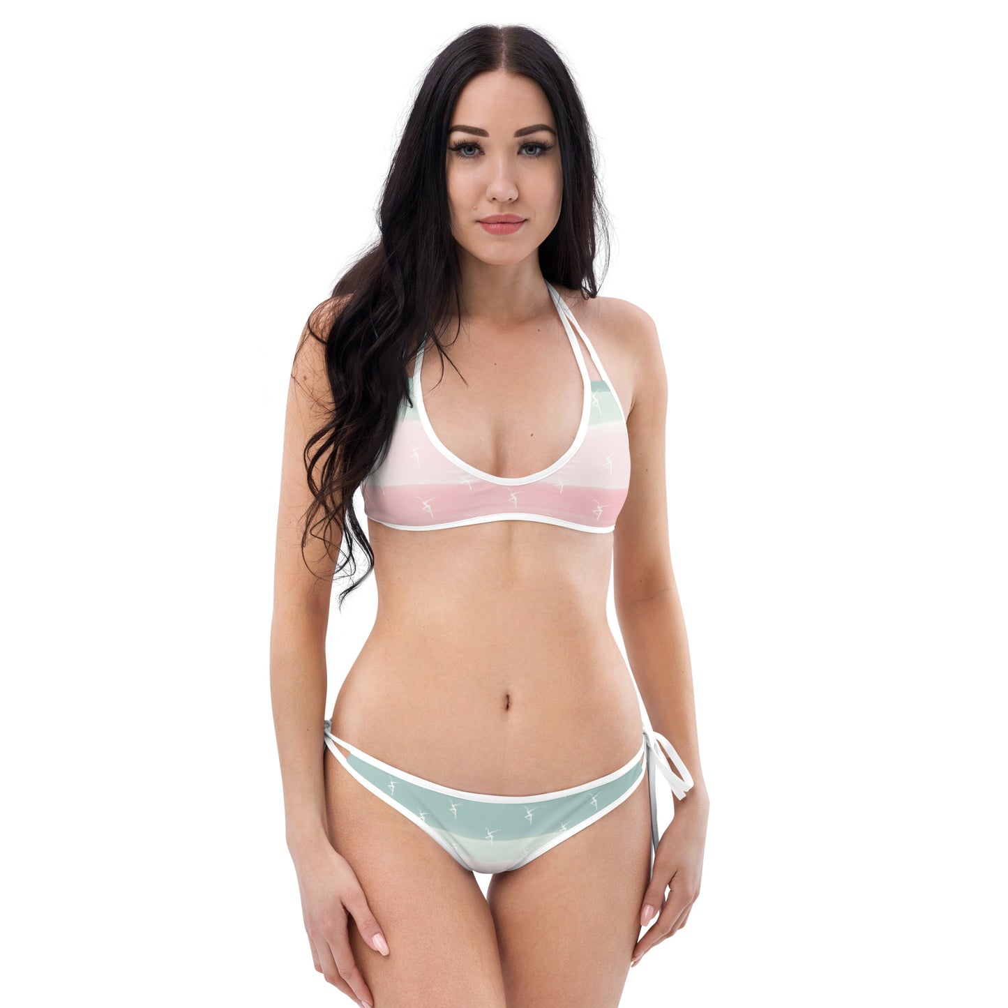 Pastel Stripes REVERSIBLE Bikini