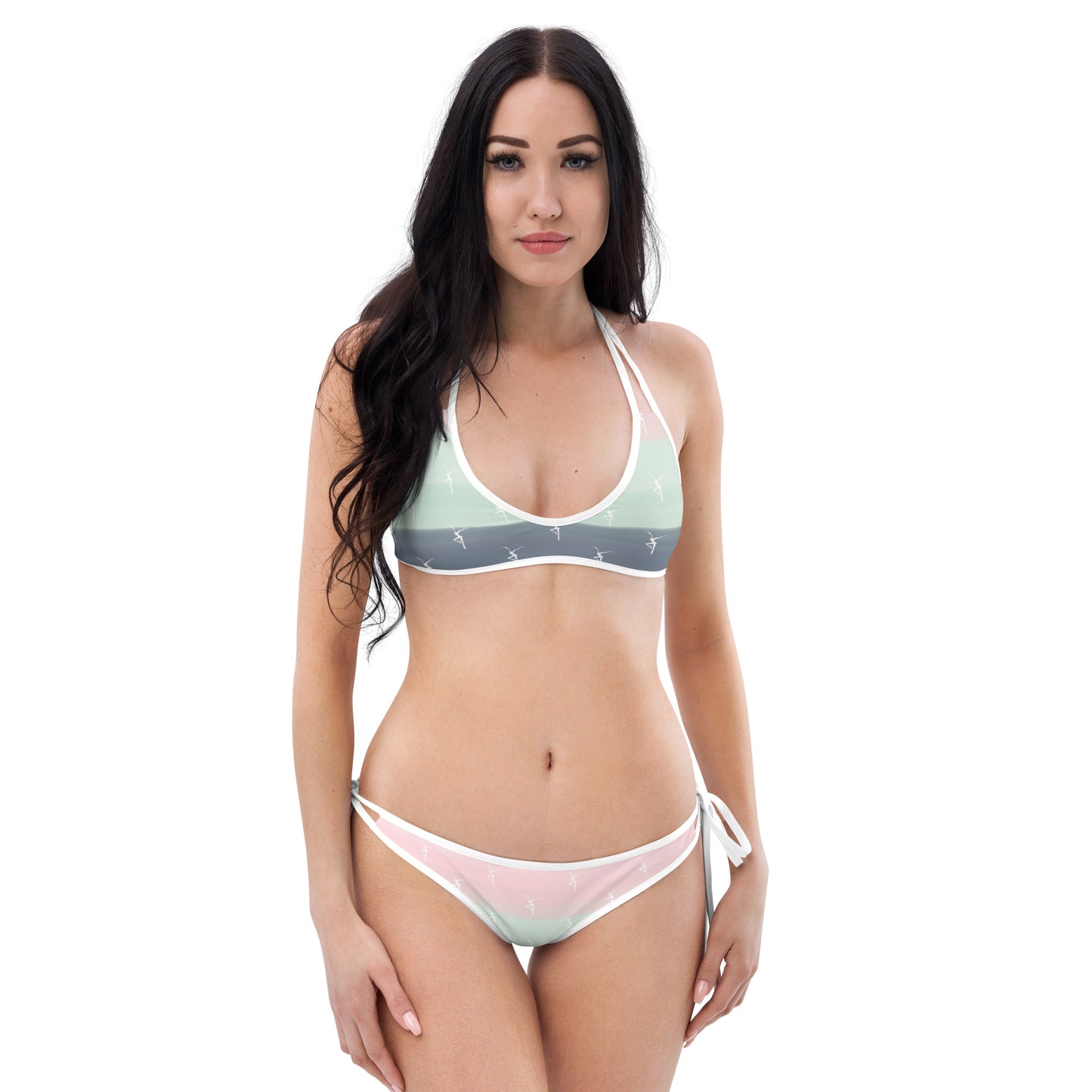 Pastel Stripes REVERSIBLE Bikini