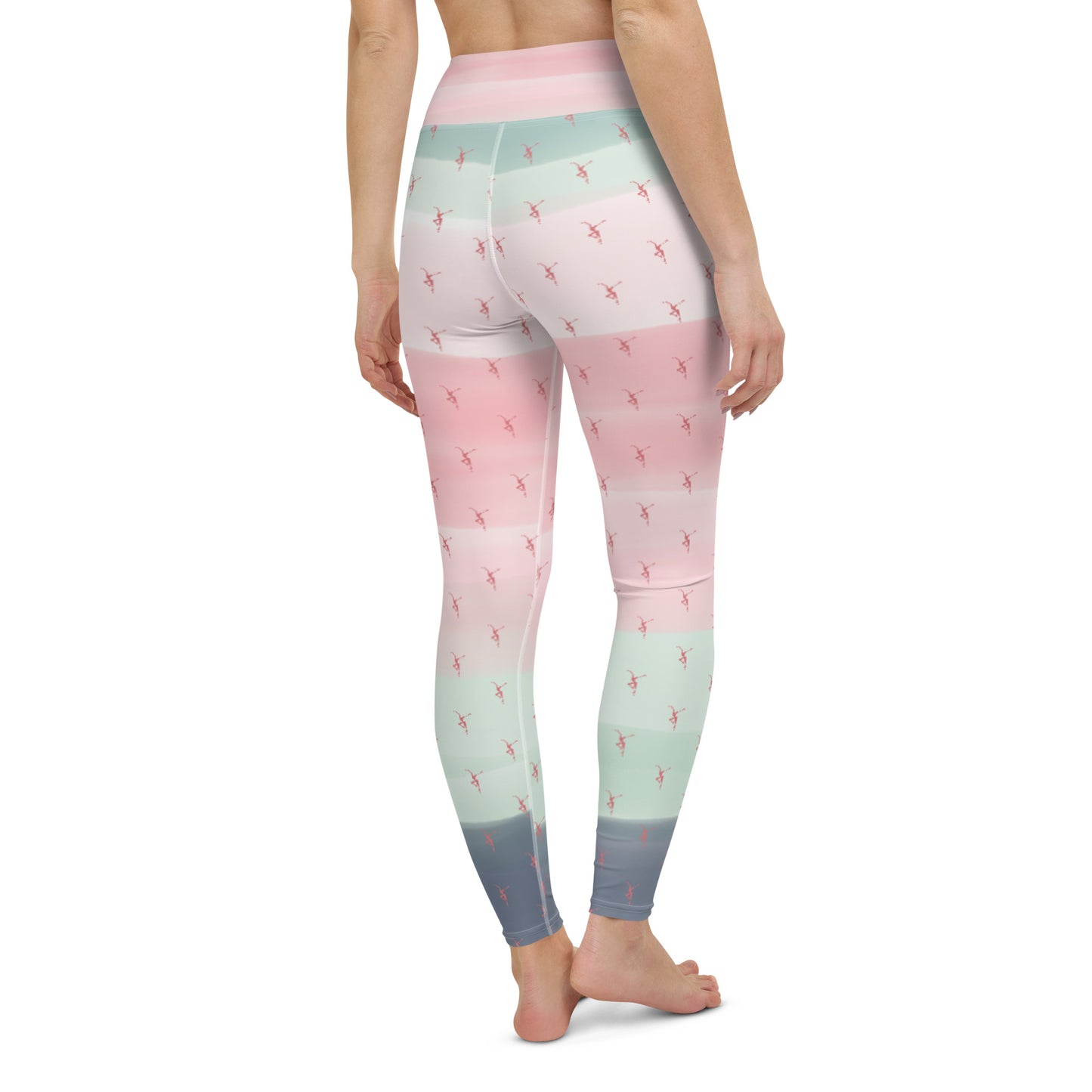 Watercolor Stripe Leggings