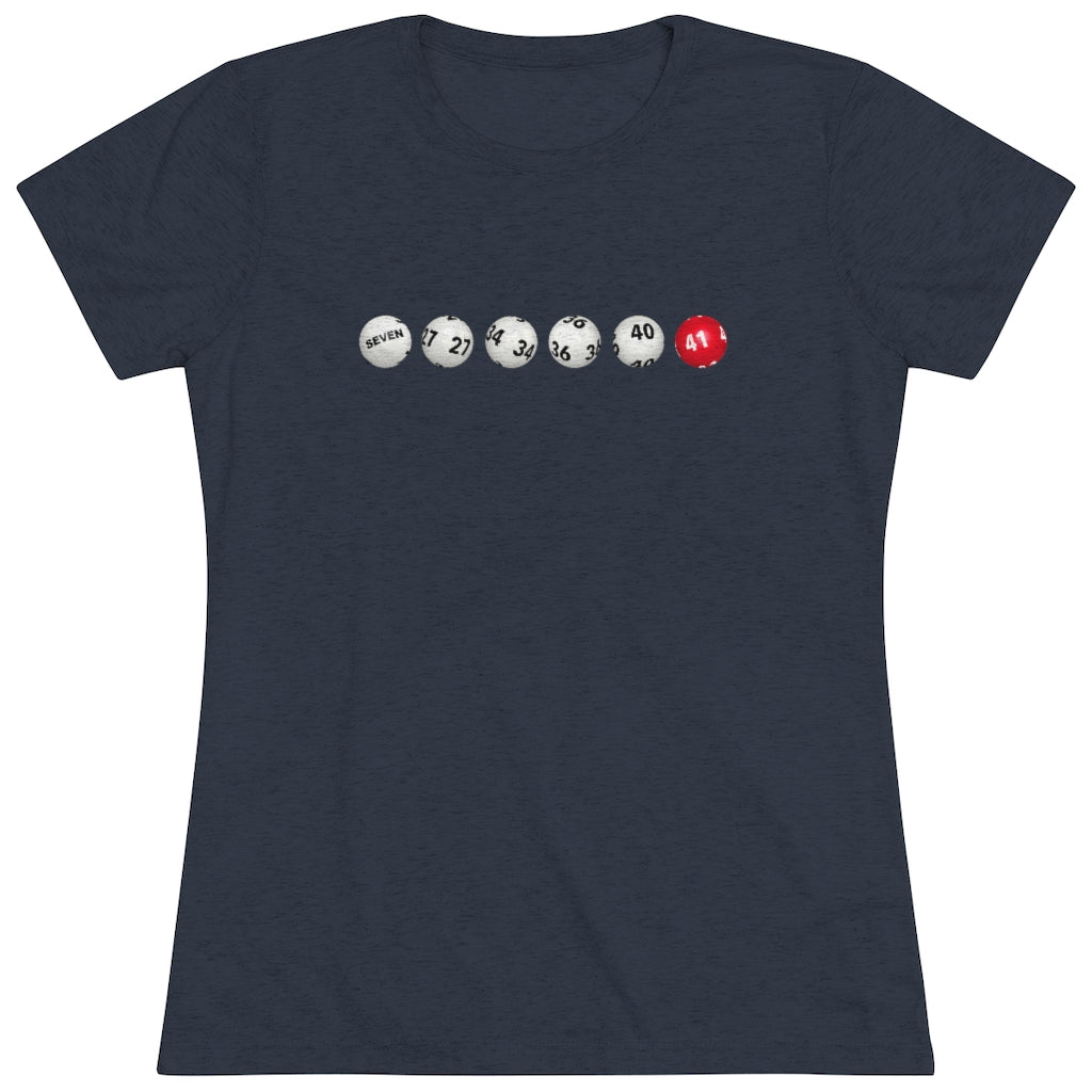 B*tches Love Powerball Women's Triblend Tee