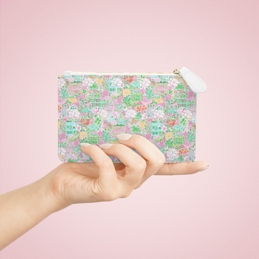 Charleston Trippin Lillies Mini Clutch Bag