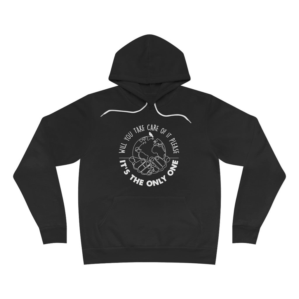 Raven Bella Canvas Soft Fleece Pullover Hoodie