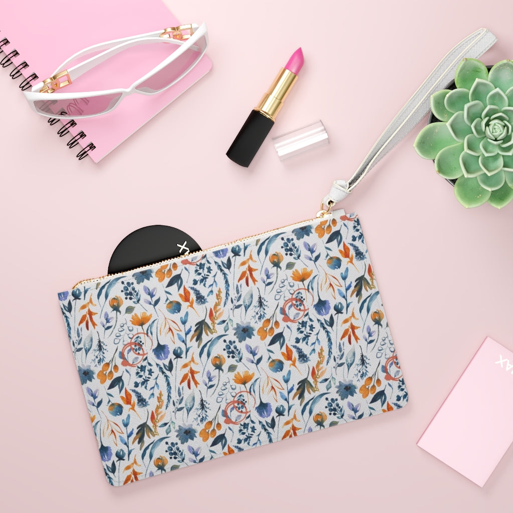 Blue Burn The Day Clutch