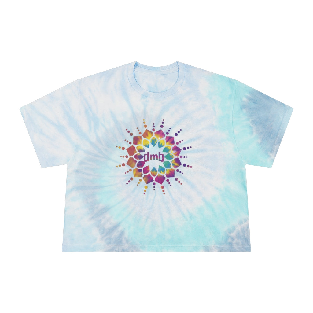 Mandala Women's Tie-Dye Crop Tee