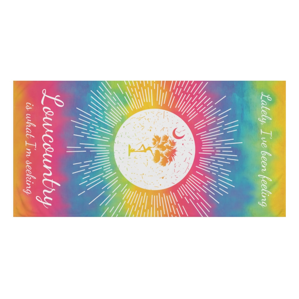 Tie Dye Lowcountry Towel