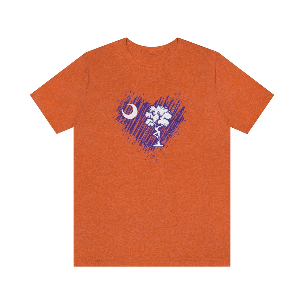 SC Heart Unisex Jersey Short Sleeve Tee