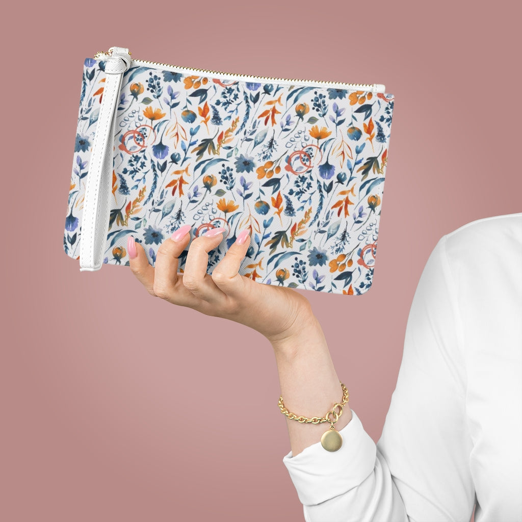 Blue Burn The Day Clutch