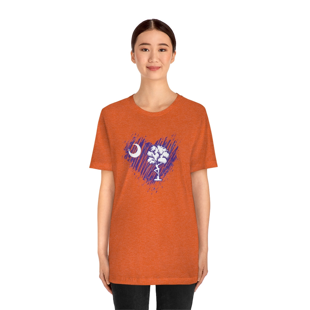SC Heart Unisex Jersey Short Sleeve Tee