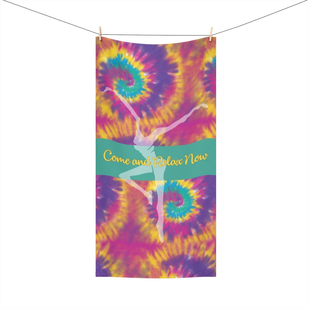 Come & Relax Tie Dye Towel
