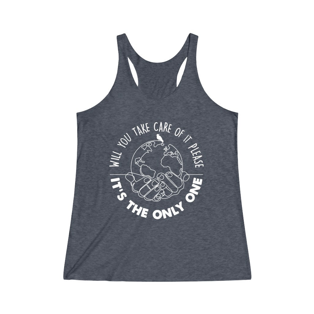 NEW! Women's Raven Tri-Blend Racerback Tank
