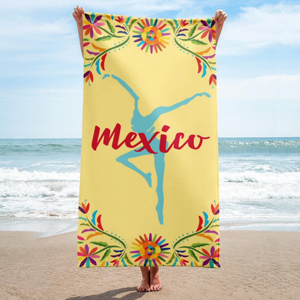 Yellow Mexico Towel