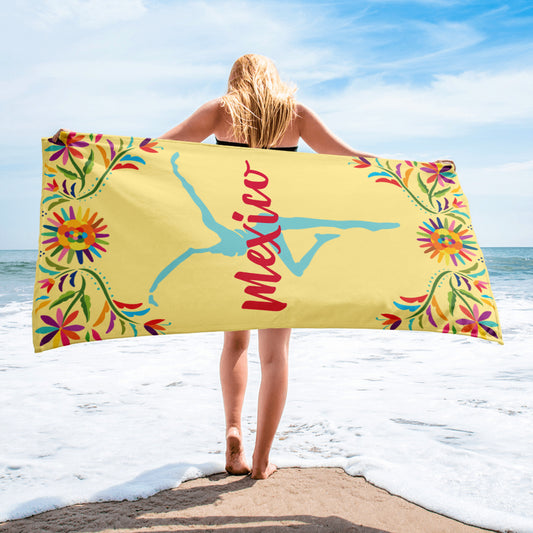 Yellow Mexico Towel