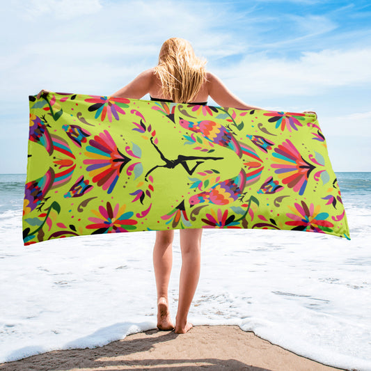 Bird is the Word Green Towel